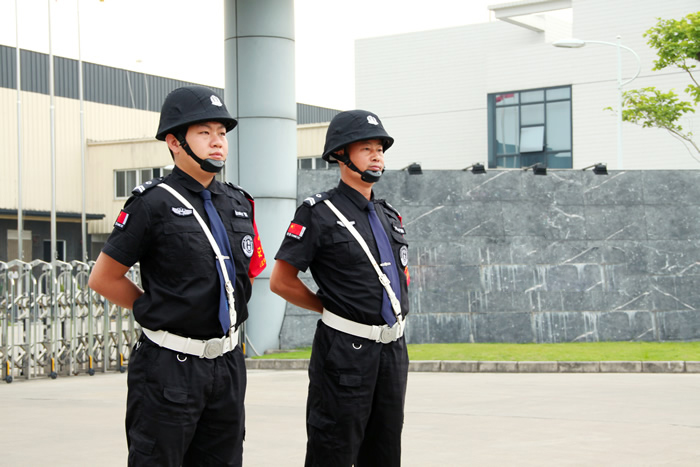 得安憑借著詳細的安保方案、出色的安保服務質量成功地打動了我們